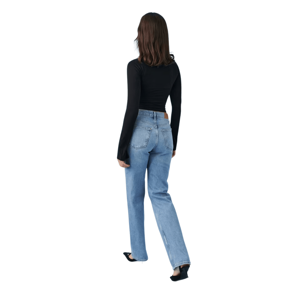 classic mid rise straight fit jeans wpycm