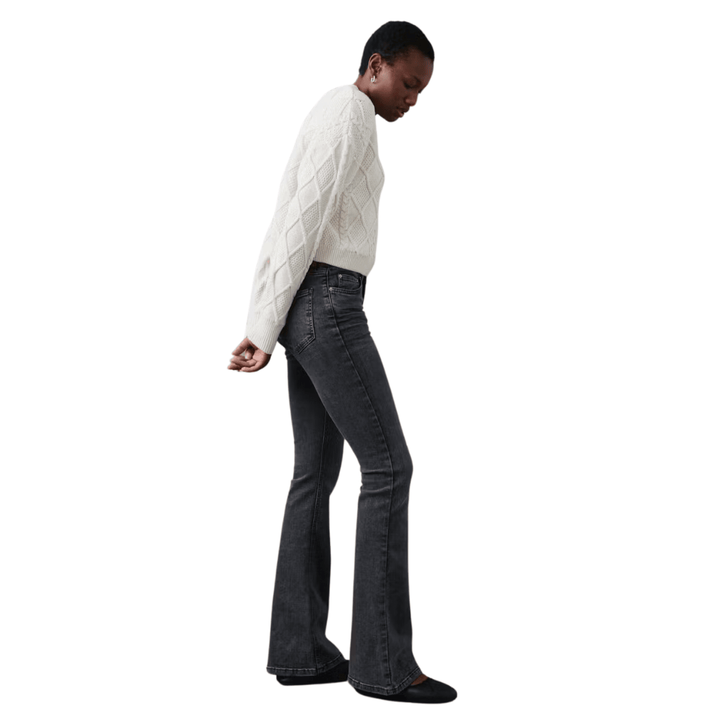 sleek low waist tall bootcut jeans for trendy elegance