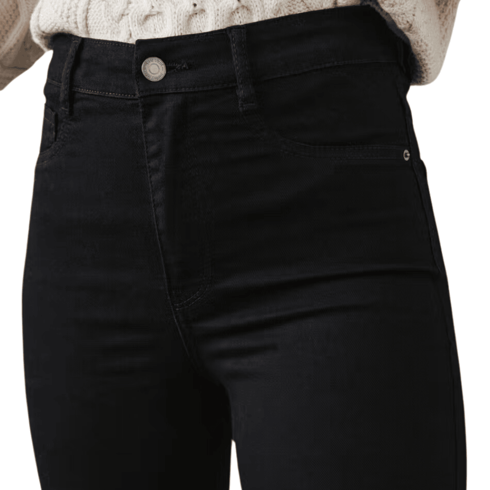 ultimate comfort chic black high waist superstretch skinny jeans 8pkkg